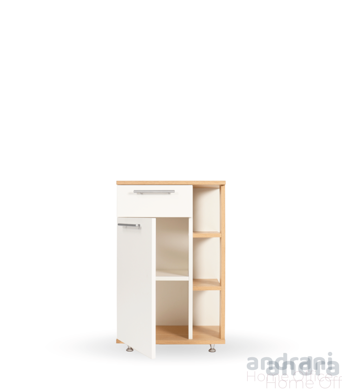 Cassettone a 1 anta e cassetto